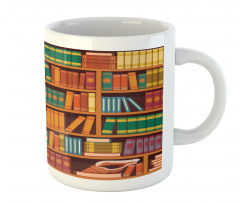 Academic Bookshelves Design Mug