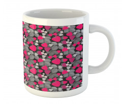 Strawberries Flowers Mug