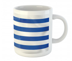 Simple Stripes and Sun Flag Mug