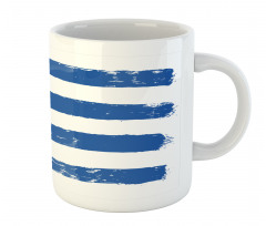 Brush Painting Stroke Flag Mug