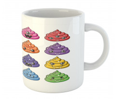 Happy Colorful Kawaii Mug