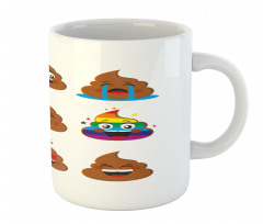 Cartoon Turd Mug