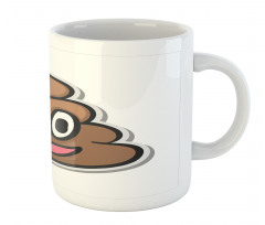 Smiling Face Turd Doodle Mug