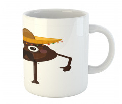 A Funny Mexican Turd Mug