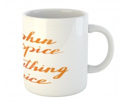 Nice Brush Writing Mug