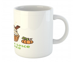 Autumn Cupcake Mug