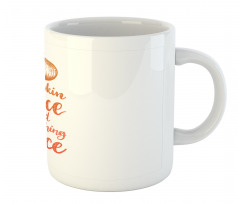 Romantic Fall Writing Mug