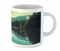 Tree Reflections on Calm Water Mug