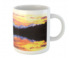 Grand Tetons View at Sunset Mug