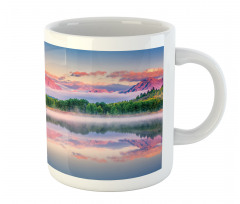 Calm Sunrise on Snake River Mug