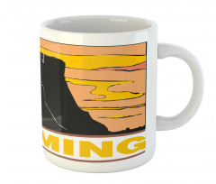 Simplistic Mountain Mug