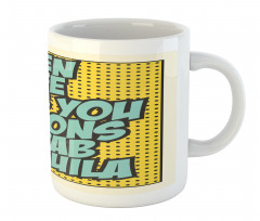 Retro Design Funny Words Mug