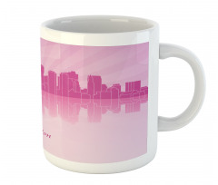 Pastel Silhouette Mug