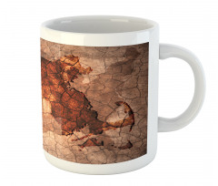 State Map USA Theme Mug