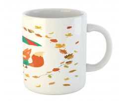 Autumn Fox and Bear Mug