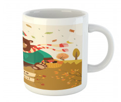 Hello Autumn Cartoon Mug