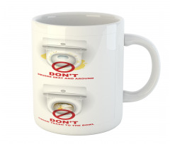 Toilet Bowls Warning Mug