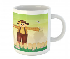 Cartoon in Garden Mug