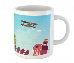 Countryside Cartoon Mug