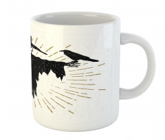 Halloween and Crow Mug