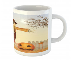 Carved Pumpkin Mug