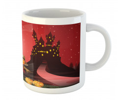 Halloween Haunted Chateau Mug