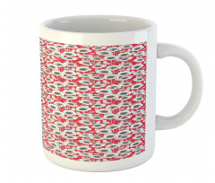 Spring Poppy Flowers Art Mug