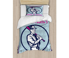 Retro Poster Art Like a Boss Duvet Cover Set