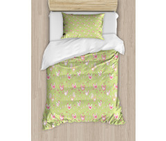 Chicken and Rooster Duvet Cover Set