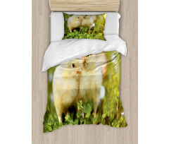 Baby Chickens Photo Duvet Cover Set