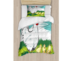 Animal Cartoon Duvet Cover Set