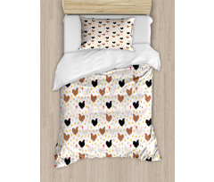 Domestic Birds Duvet Cover Set