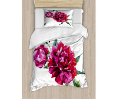 Petals Paint Duvet Cover Set