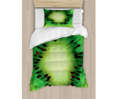 Close up Photo Sliced Fruit Duvet Cover Set