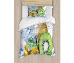 Photo of Water Splash on Fruit Duvet Cover Set