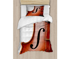 Macro Instrument Photography Duvet Cover Set