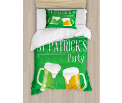 St. Patrick's Day Beers Duvet Cover Set