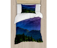 Colorful Sunset Photo Duvet Cover Set