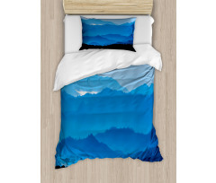 Misty Mountain Levels Duvet Cover Set