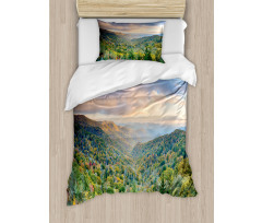 Autumn Outdoor Scene Duvet Cover Set