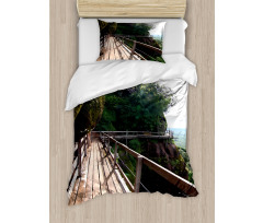 Mountain Ladder and Piers Duvet Cover Set