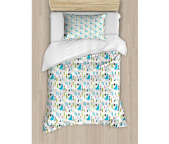 Boy and Girl Animal Duvet Cover Set