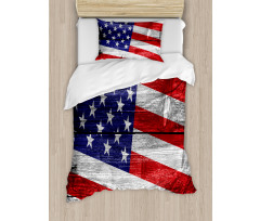 America Patriotic Day Duvet Cover Set