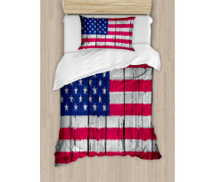 July Fourth Freedom Day Duvet Cover Set