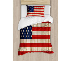 Independence Day in July Duvet Cover Set