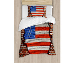 American National Flag Duvet Cover Set