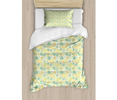 Dyed Eggs Pastel Tones Duvet Cover Set