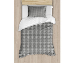 Lines Squares and Rounds Duvet Cover Set