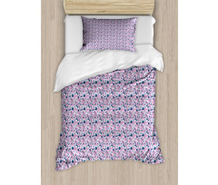 Doodle Flowers Duvet Cover Set