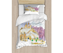 Desert City Art Duvet Cover Set